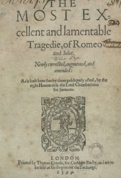 Thumbnail for Romeo and Juliet, 1599